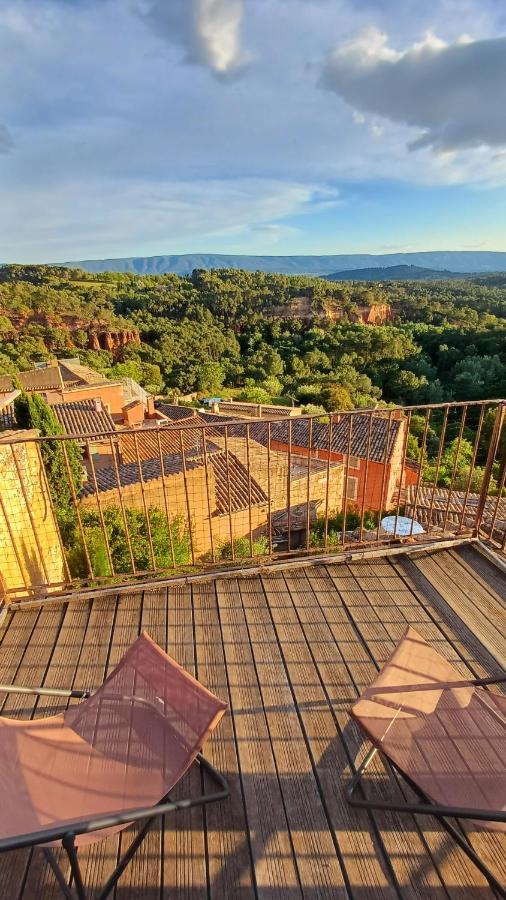 Maison Porte Heureuse Roussillon en Isere Buitenkant foto