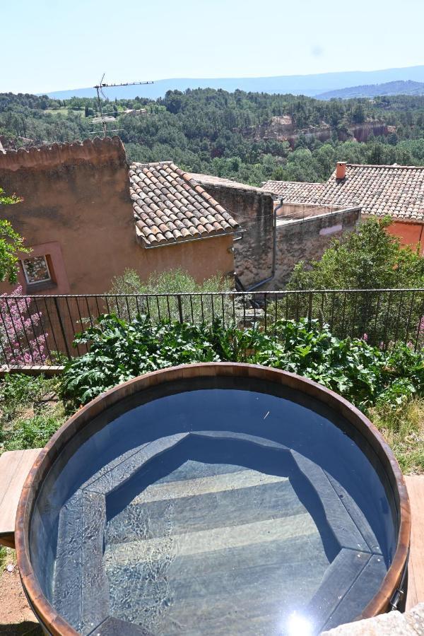 Maison Porte Heureuse Roussillon en Isere Buitenkant foto